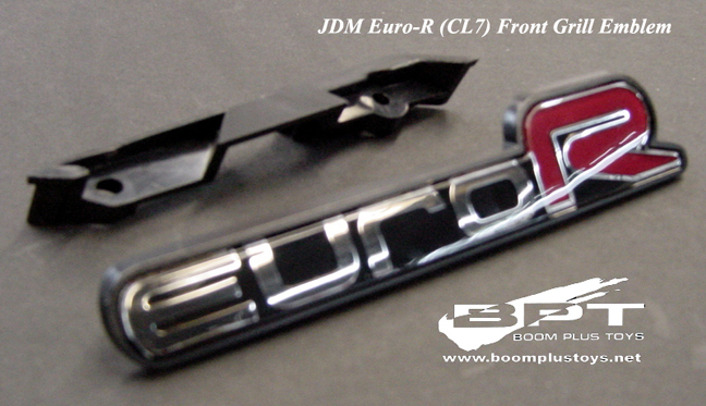 JDM Honda Accord Euro-R (CL7) Front Grill 'Euro-R' Emblem